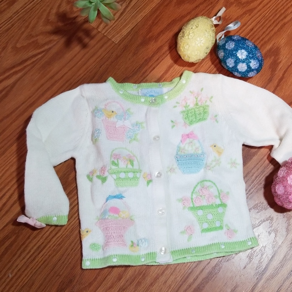 Heartstrings babyβ Easter sweater